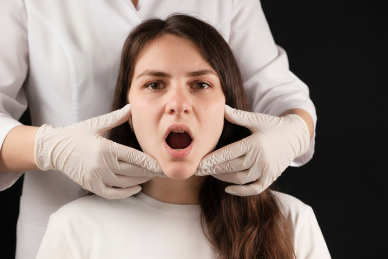 Traitement des troubles de la mâchoire et des cervicales